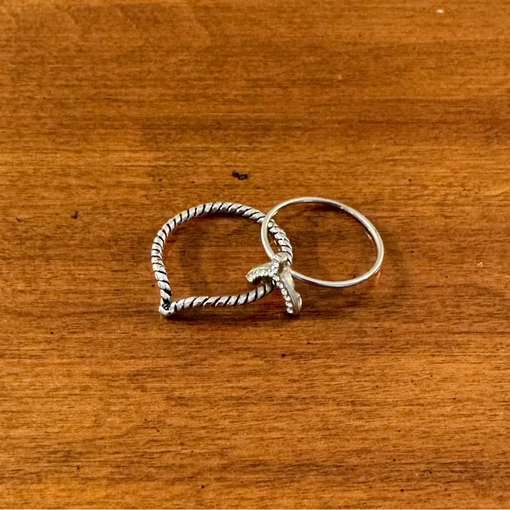 *3 for $9* Two Silver Rings